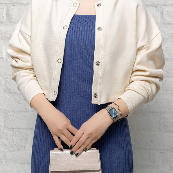 CASIO VINTAGE Mod. EDGY COLLECTION SUNRAY DIAL - LIGHT BLUE WATCHES