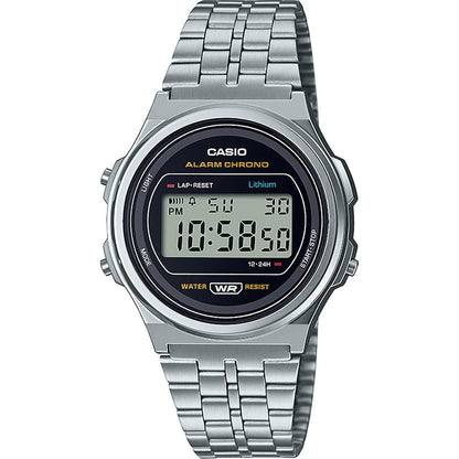 CASIO VINTAGE Mod. ROUND - BLACK WATCHES
