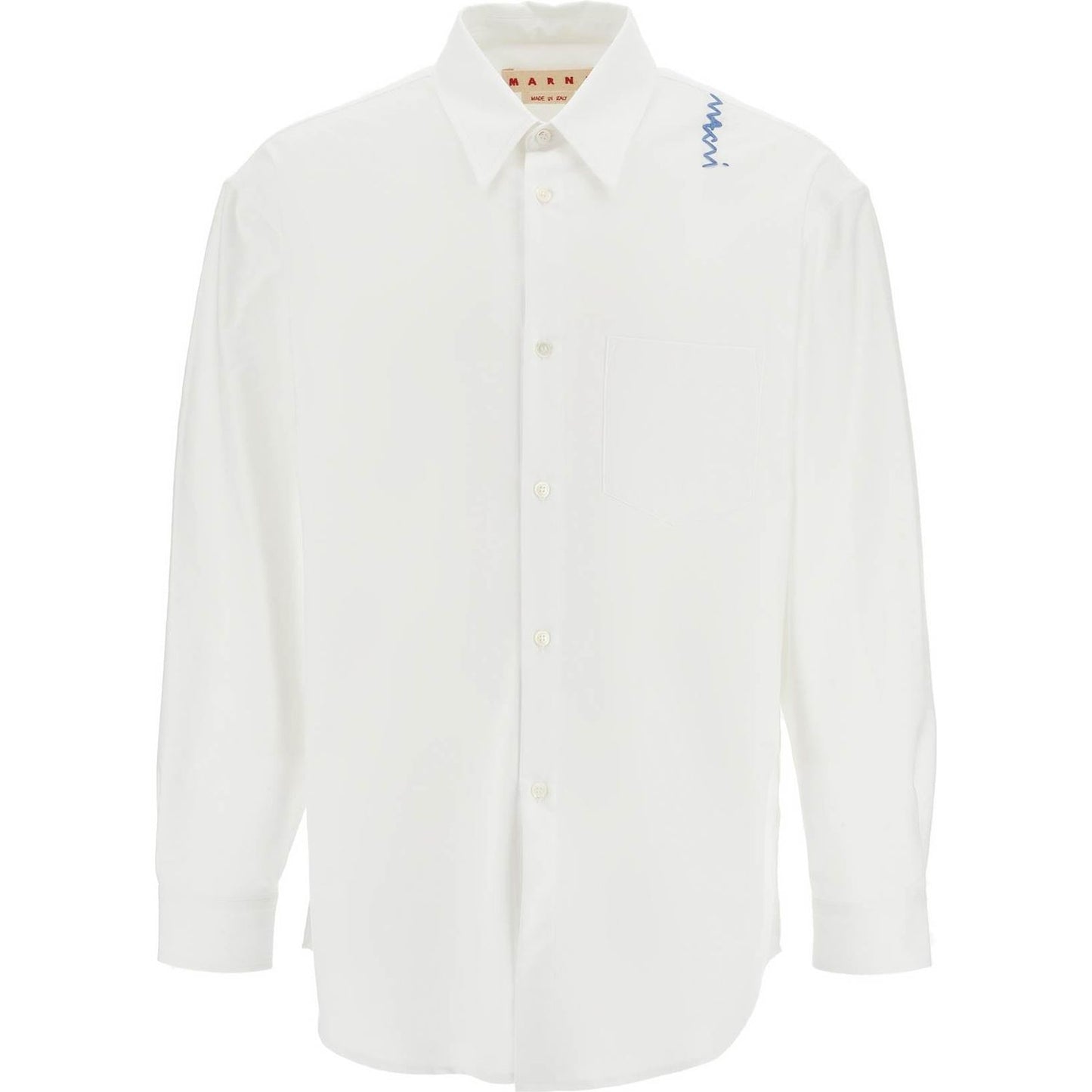 Marni "oxford shirt with pocket detail