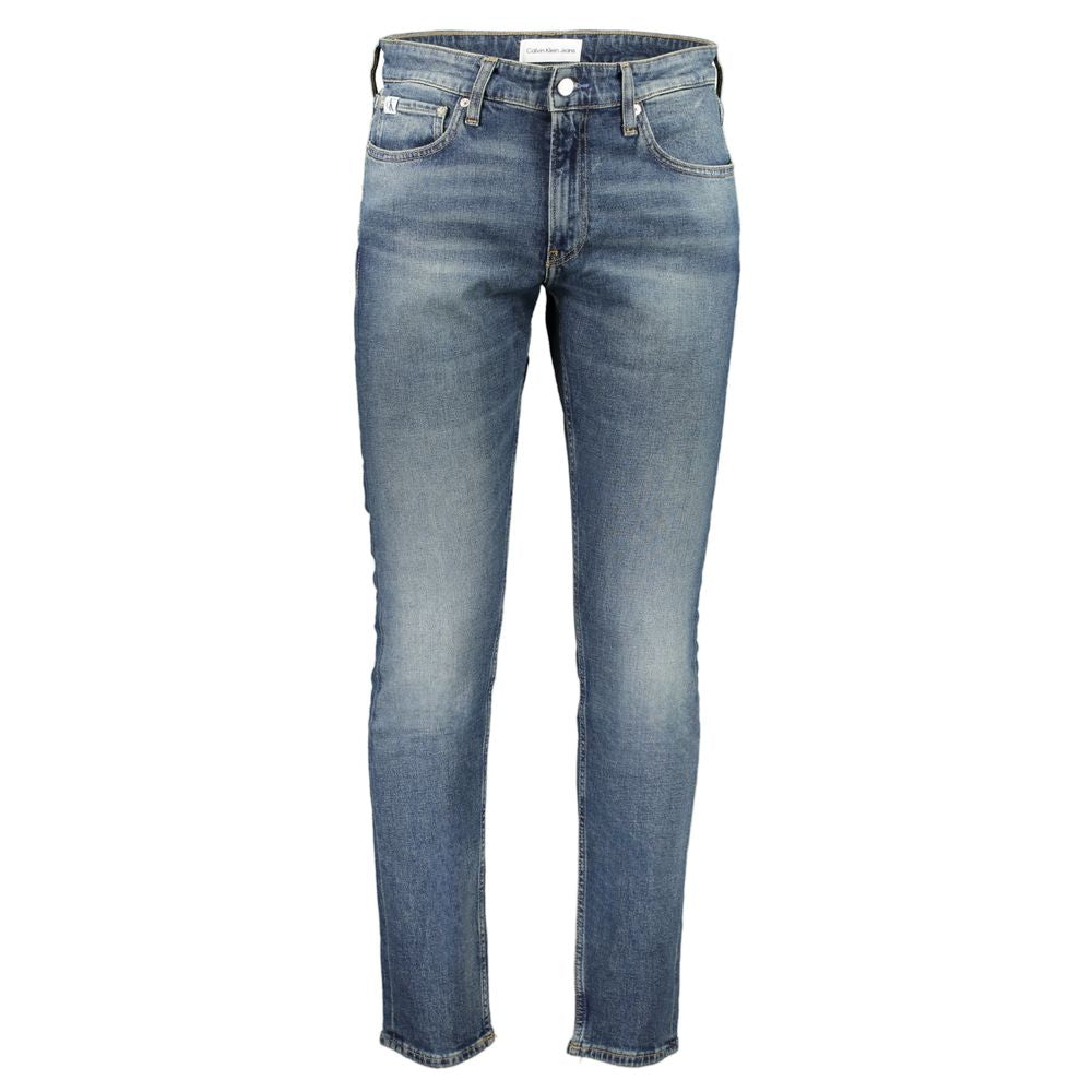 Calvin Klein Blue Cotton Men's Jeans