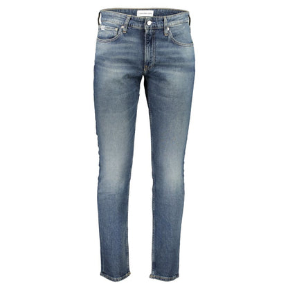 Calvin Klein Blue Cotton Men's Jeans