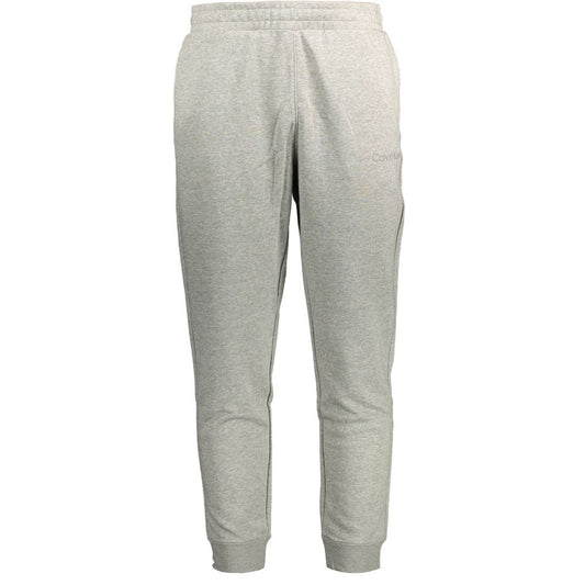 Calvin Klein Gray Cotton Men's Track Pant
