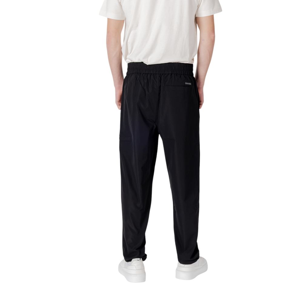 Calvin Klein Jeans Black Polyester Casual Pants