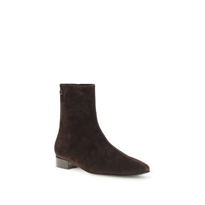 Carel Paris Brown Leather Ankle Boots Carel Paris