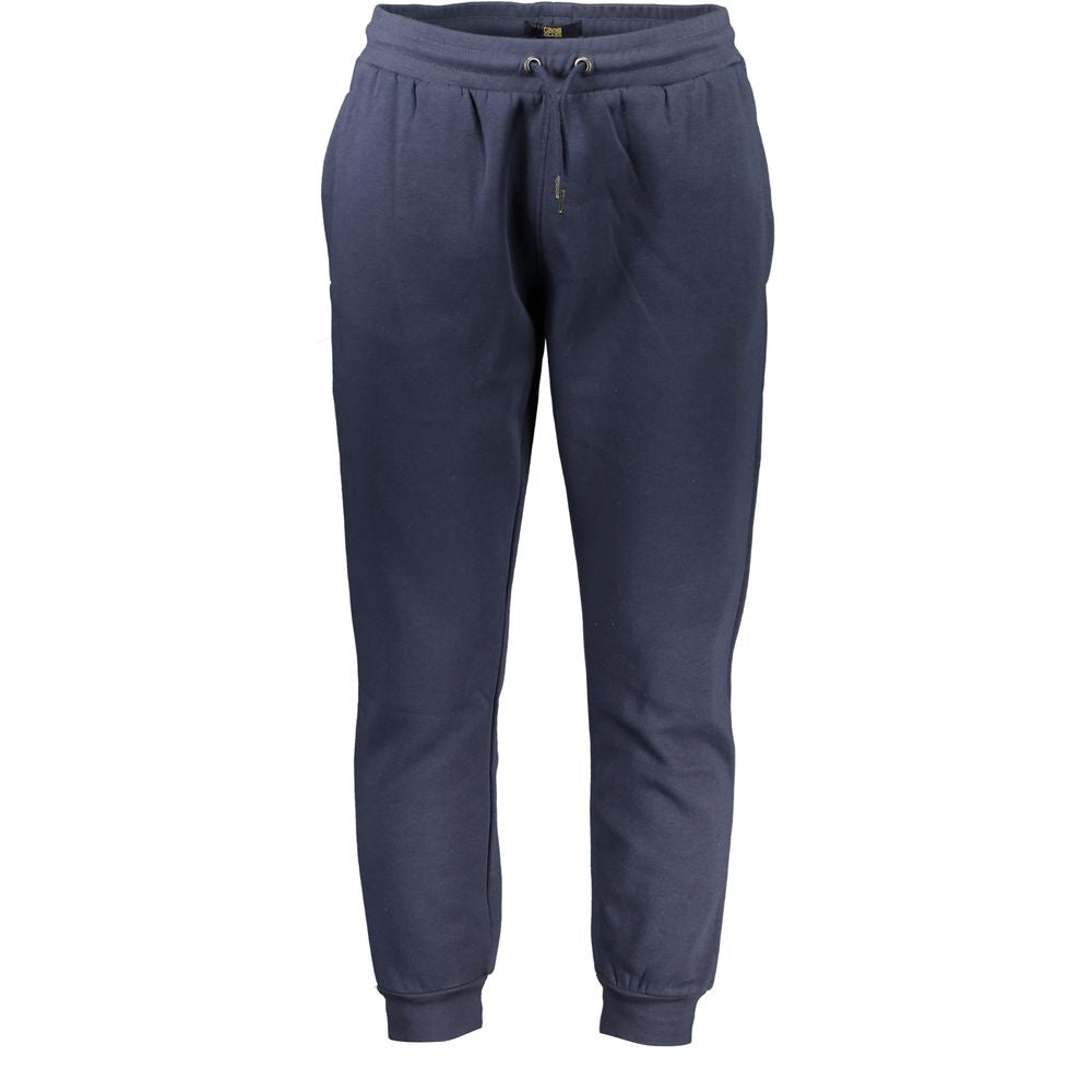Cavalli Class Blu Polyester Men's Track Pant