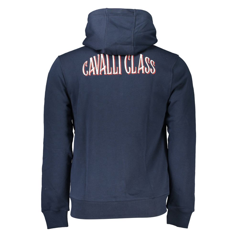 Cavalli Class Blue Cotton Men's Sweatshirt