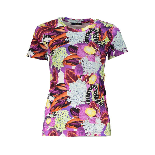 Cavalli Class Viola Cotton Women T-Shirt