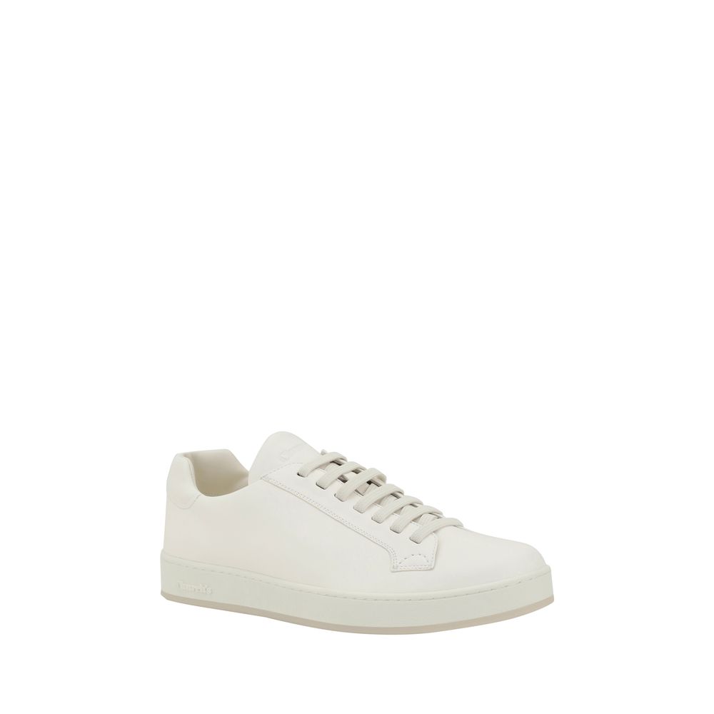 Church's White Rubber Low Top Sneakers Church's