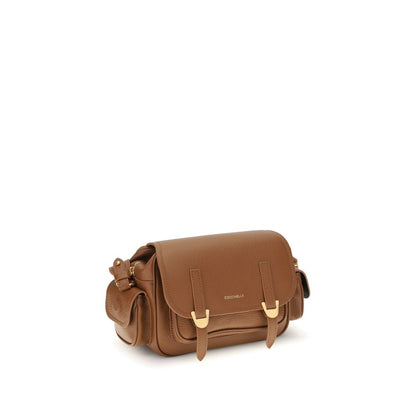 Coccinelle Brown Leather Shoulder Bag Coccinelle