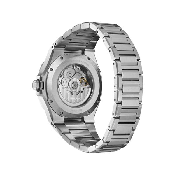 D1 MILANO SKELETON BRACELET Mod. SILVER - Automatic WATCHES D1 MILANO