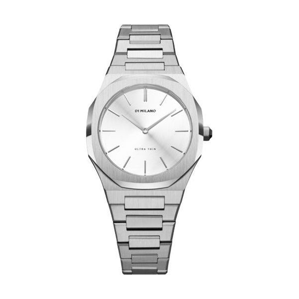 D1 MILANO Mod. ULTRA THIN SILVER NIGHT WATCHES D1 MILANO