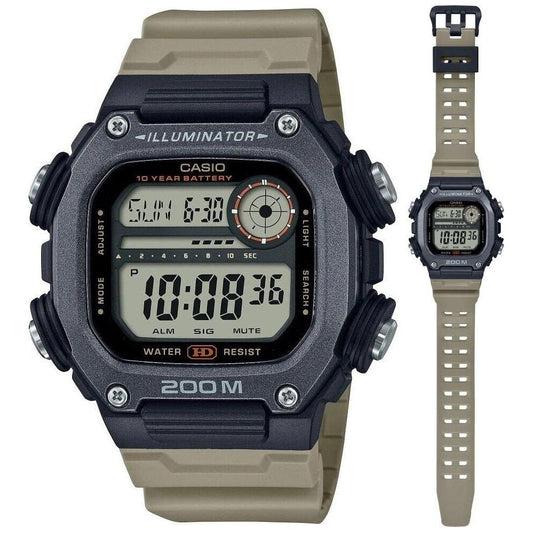 CASIO SPORT Mod. ILLUMINATOR DIVER 200m, 10 Years Battery - XL Strap WATCHES CASIO COLLECTION & VINTAGE