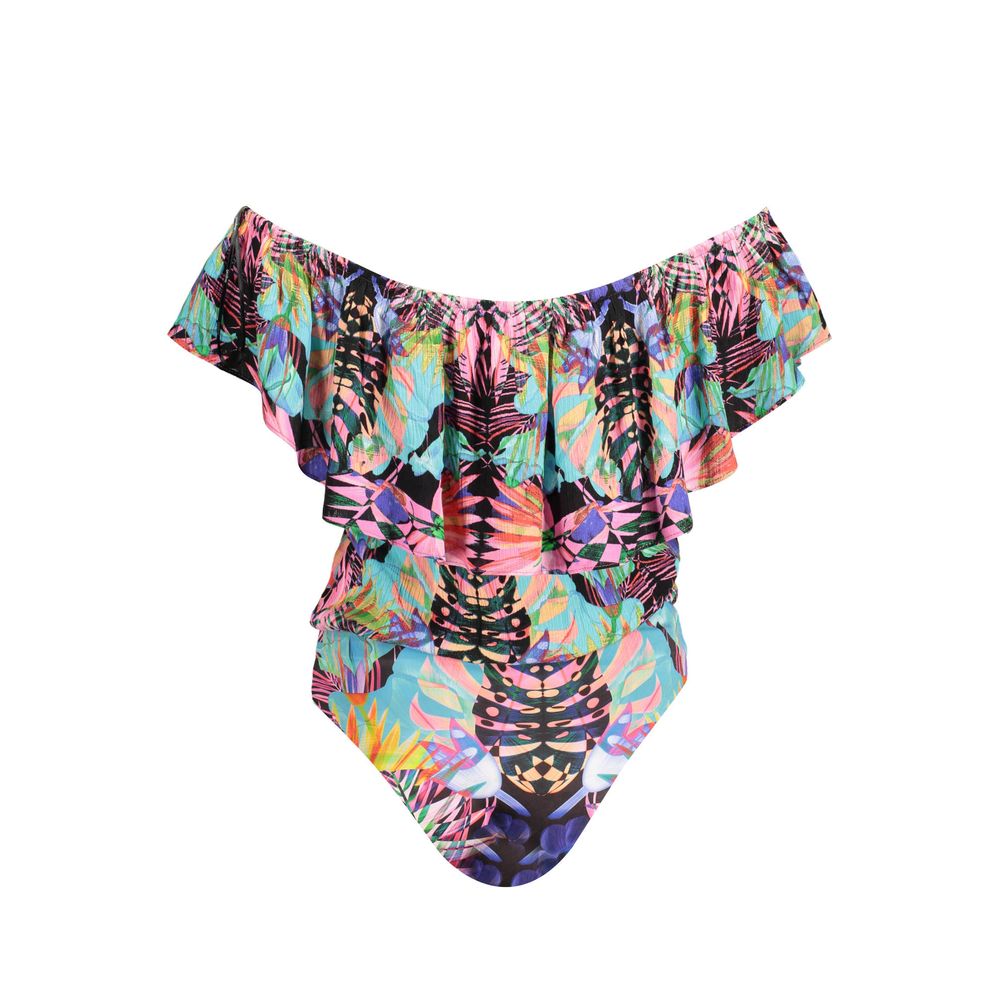 Desigual Black Viscose Women Bodysuit
