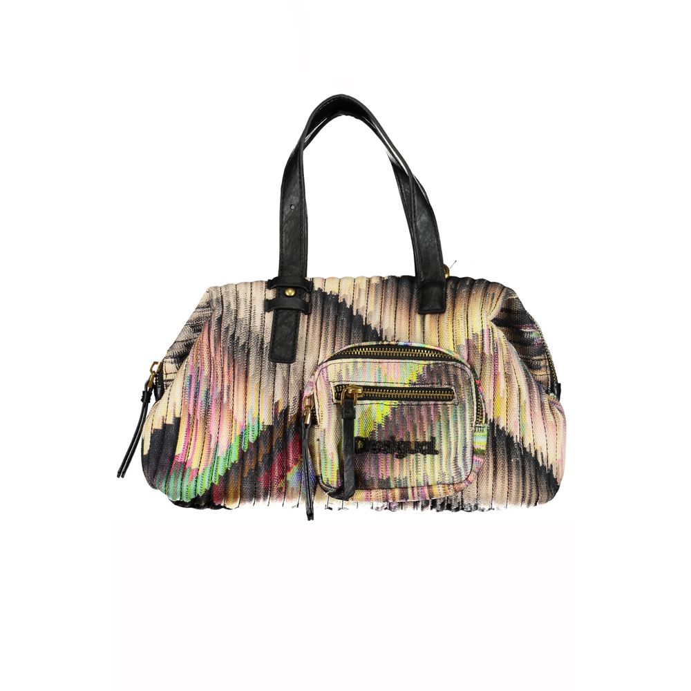 Desigual Nero Polyester Women Handbag