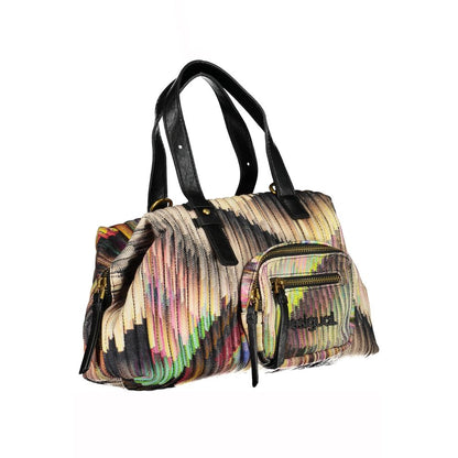 Desigual Nero Polyester Women Handbag