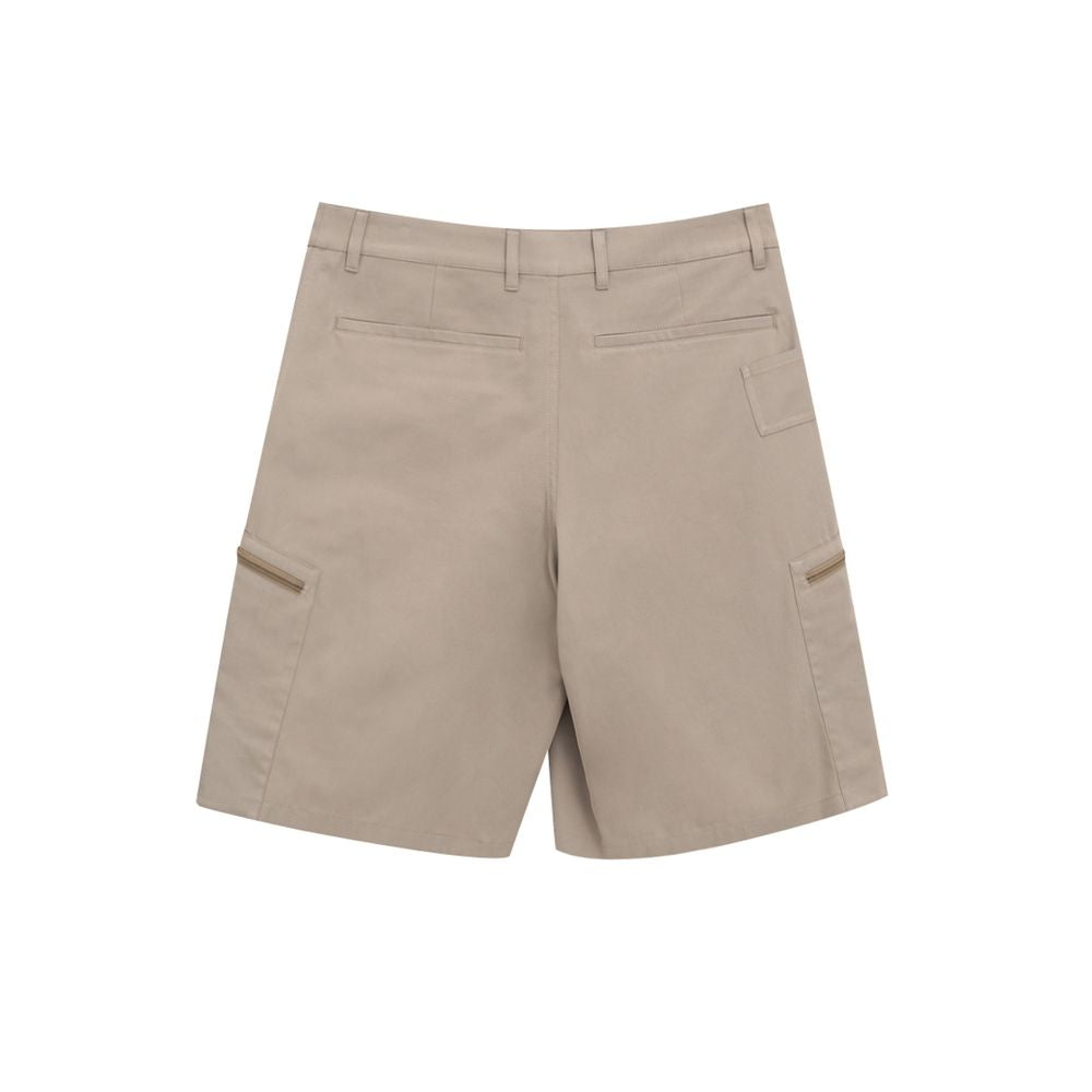 Dior Beige Cotton Cargo Shorts Dior