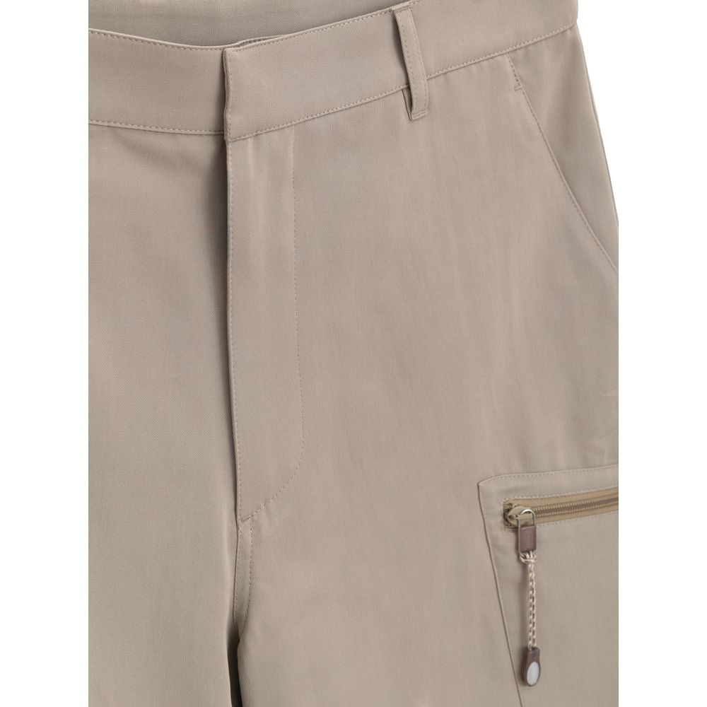 Dior Beige Cotton Cargo Shorts Dior