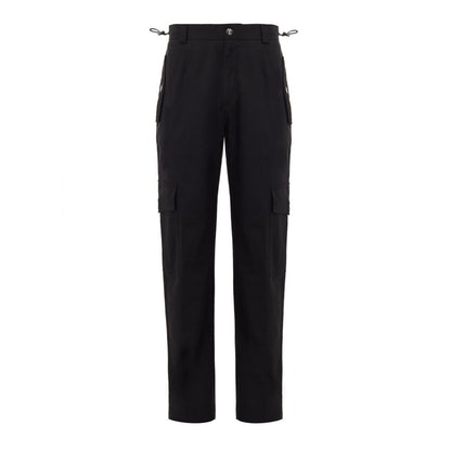 Dolce & Gabbana Black Cotton Cargo Pants