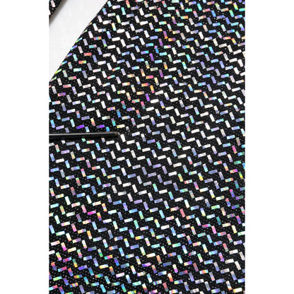 Dolce & Gabbana Black Embellished Nylon Bodycon Mini Dress