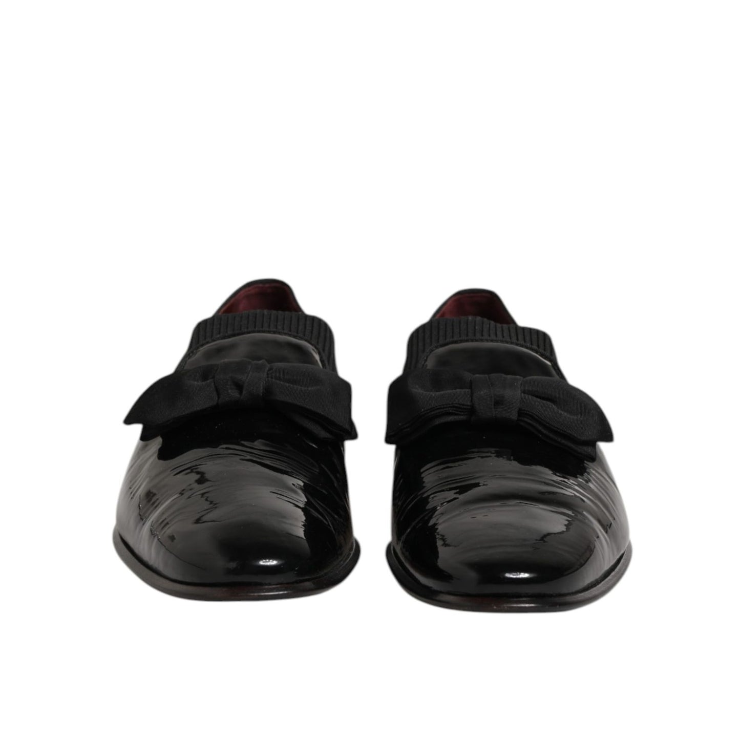 Dolce & Gabbana Leather Loafers Men Formal Dress Shoes
