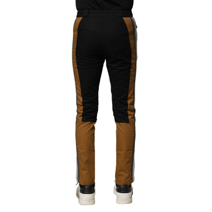 Dolce & Gabbana Multicolor Cotton Slim Fit Men Pants