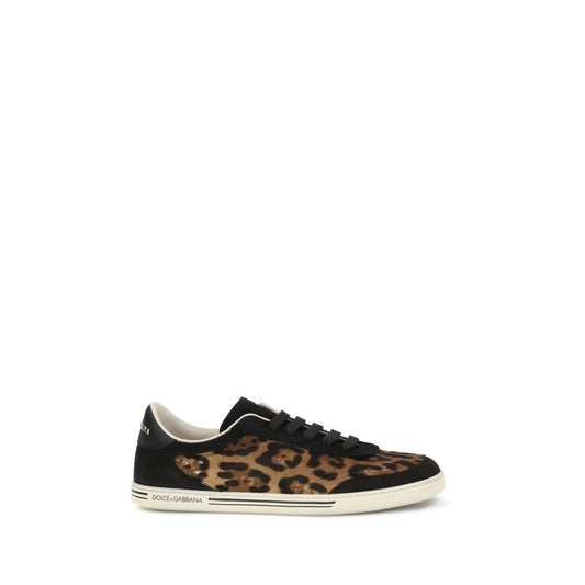 Dolce & Gabbana Multicolor Lamb Ovis Aries Aries Low Top Sneakers Dolce & Gabbana