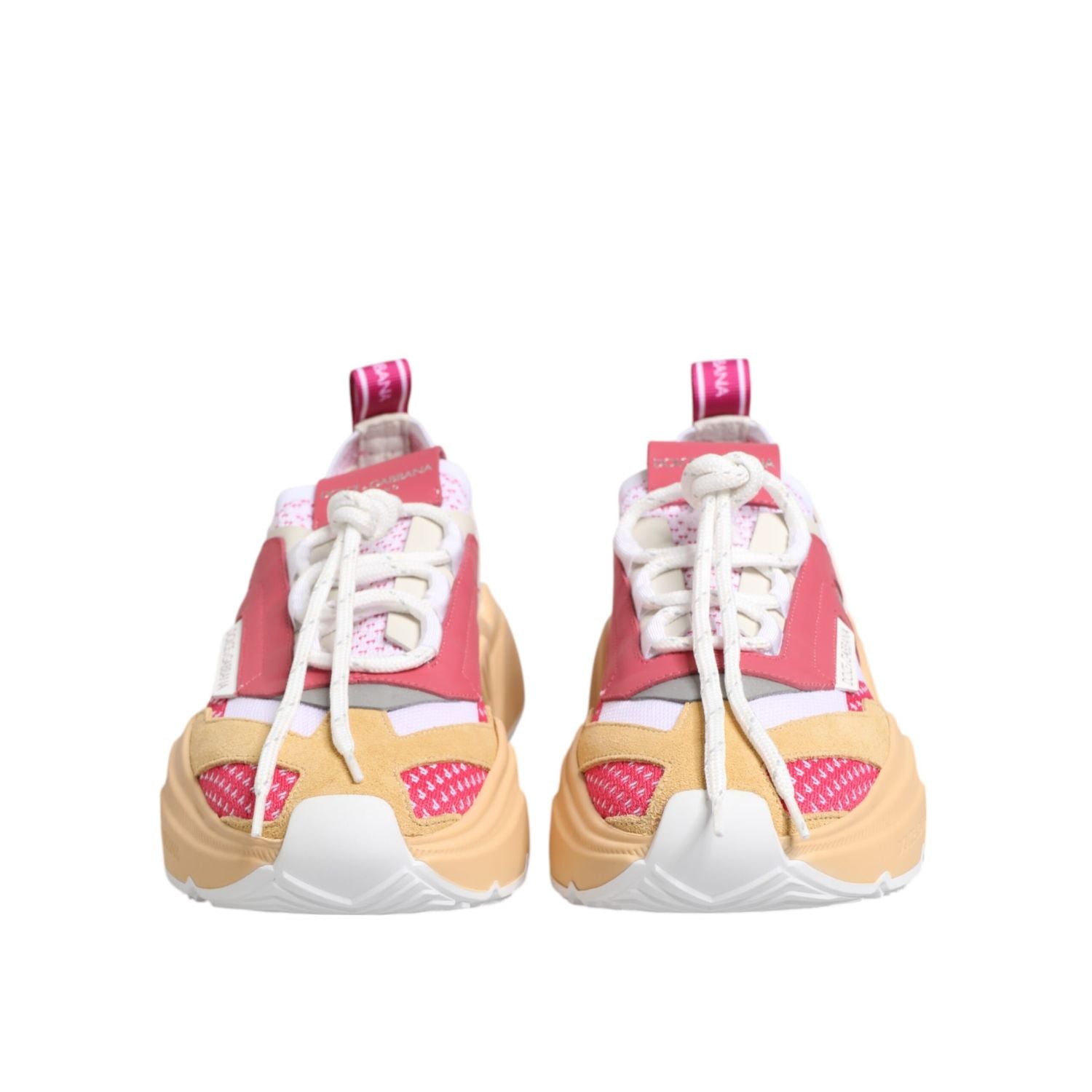 Dolce & Gabbana Multicolor Leather Daymaster Low Top Sneakers Shoes