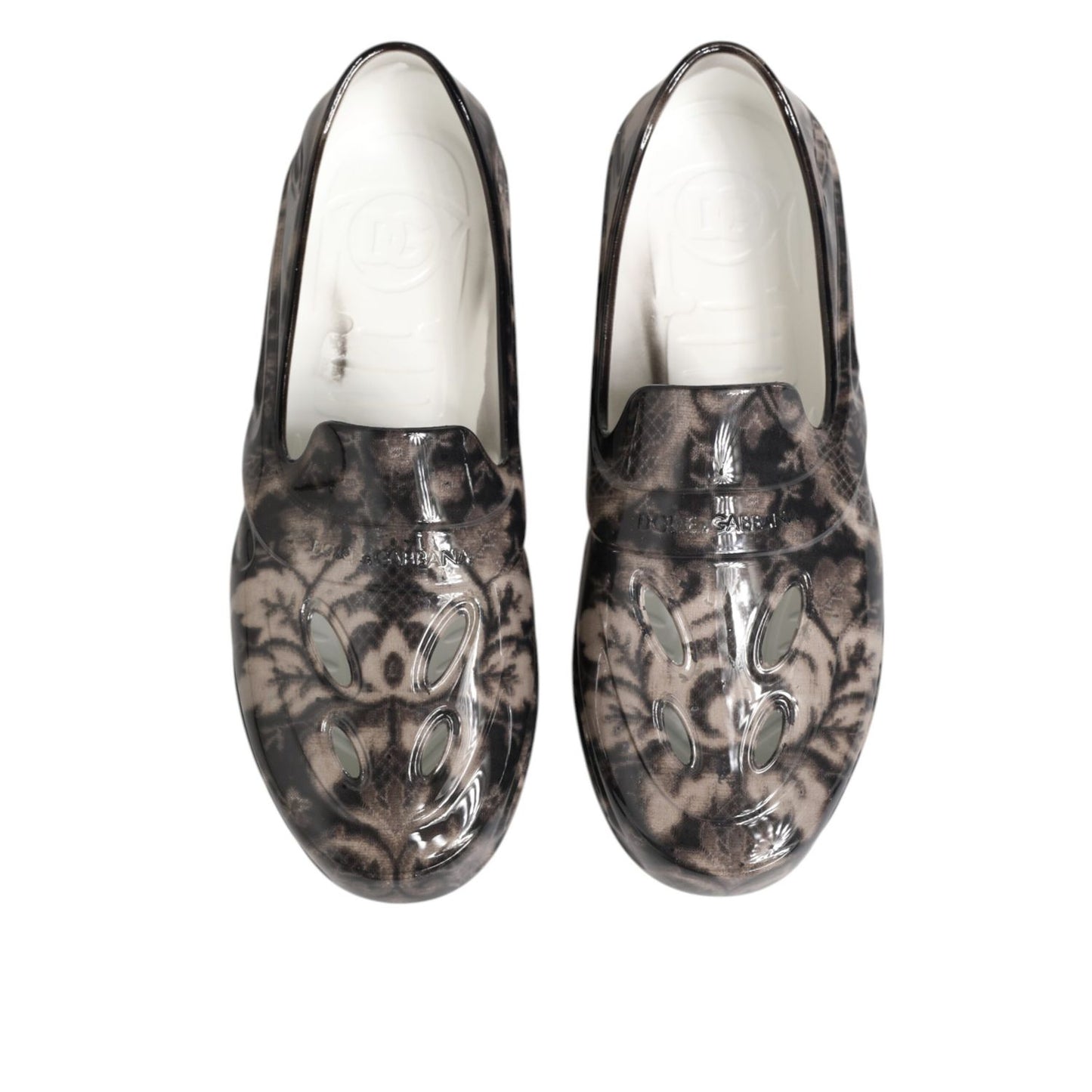 Dolce & Gabbana Multicolor Rubber Low Top Men Sneakers Shoes