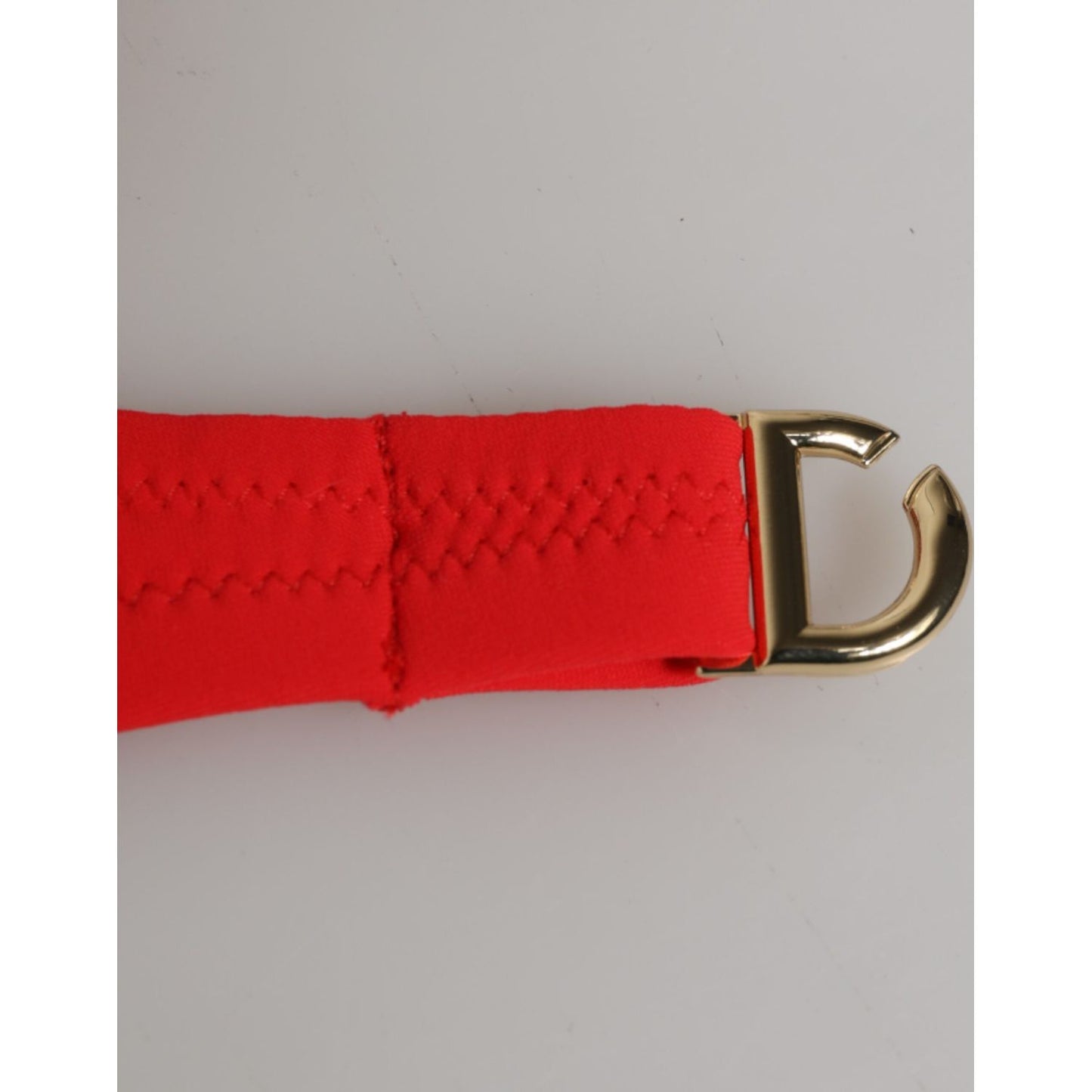 Dolce & Gabbana Red Nylon Swimsuit 2 Piece Top Bottom Swimwear