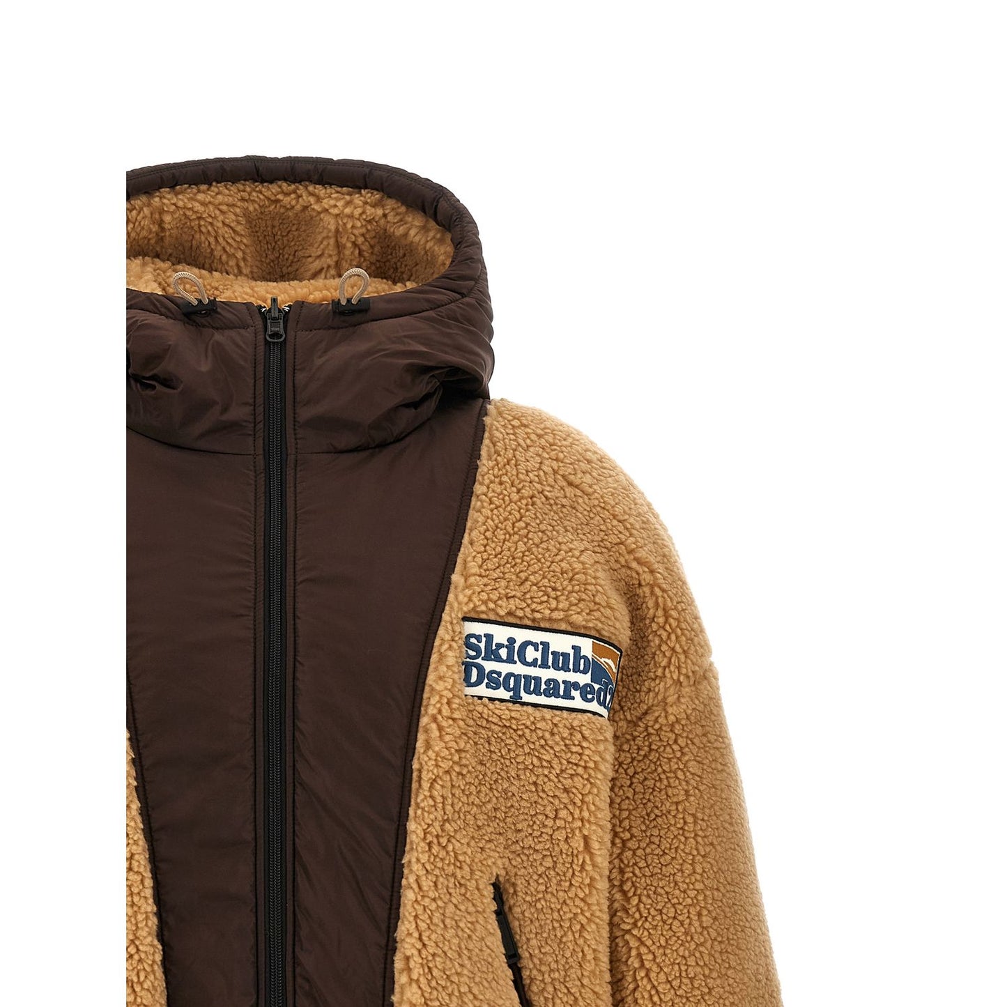 Dsquared² Brown Polyester Bomber