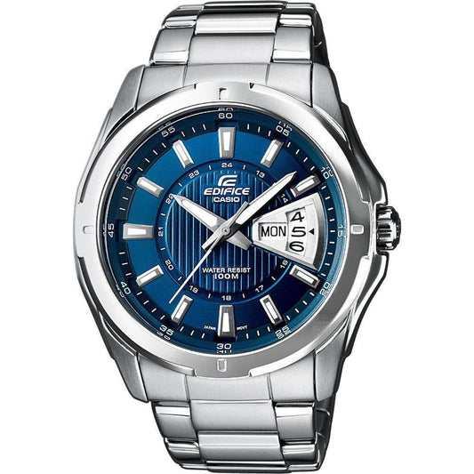 CASIO EDIFICE Mod. CLASSIC DAY DATE - BLUE WATCHES CASIO EDIFICE