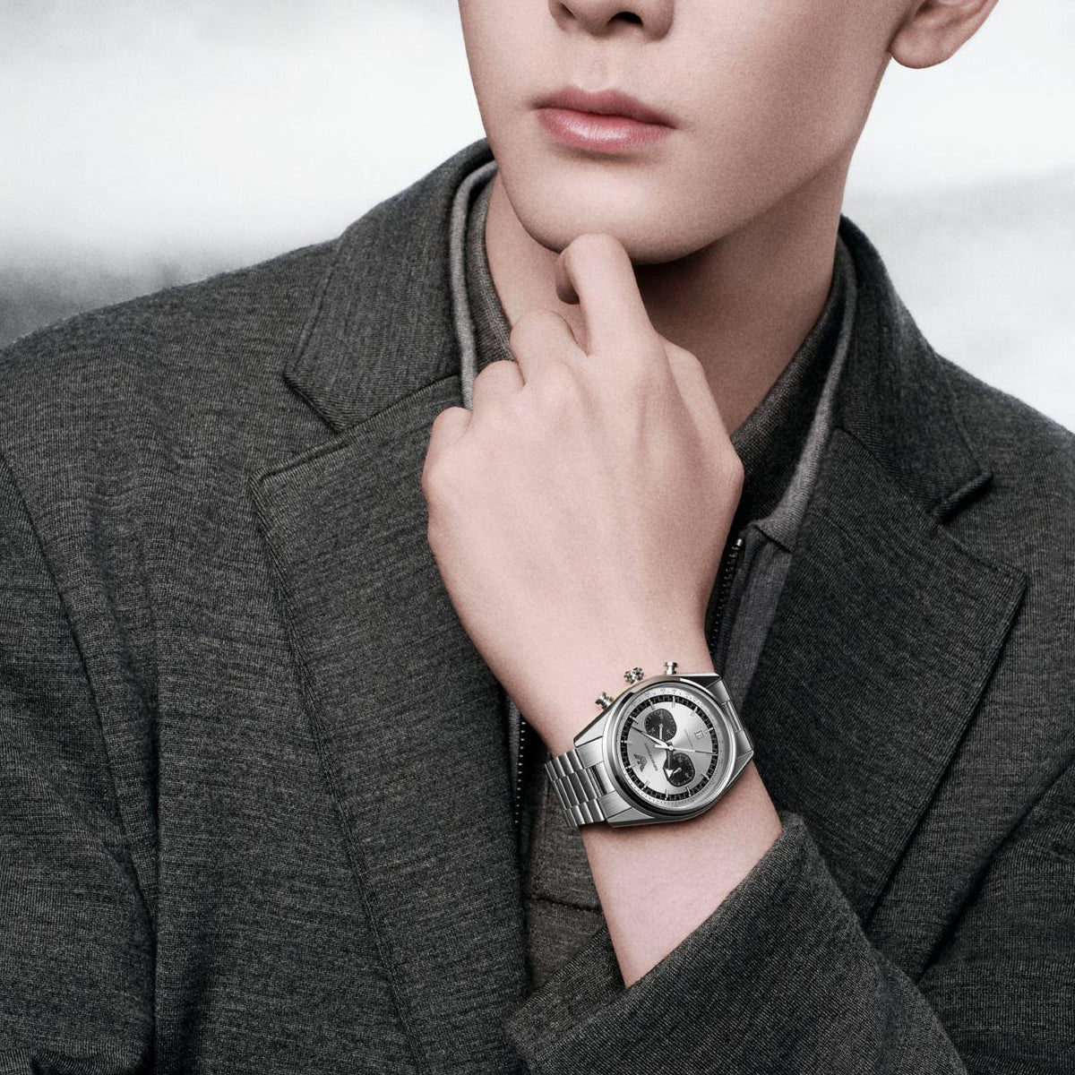 EMPORIO ARMANI Mod. RACER Chronograph Gent,READY STOCKED WATCHES,Wristwatch