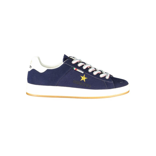 Esercito 1659 Blue Polyurethane Men Sneaker