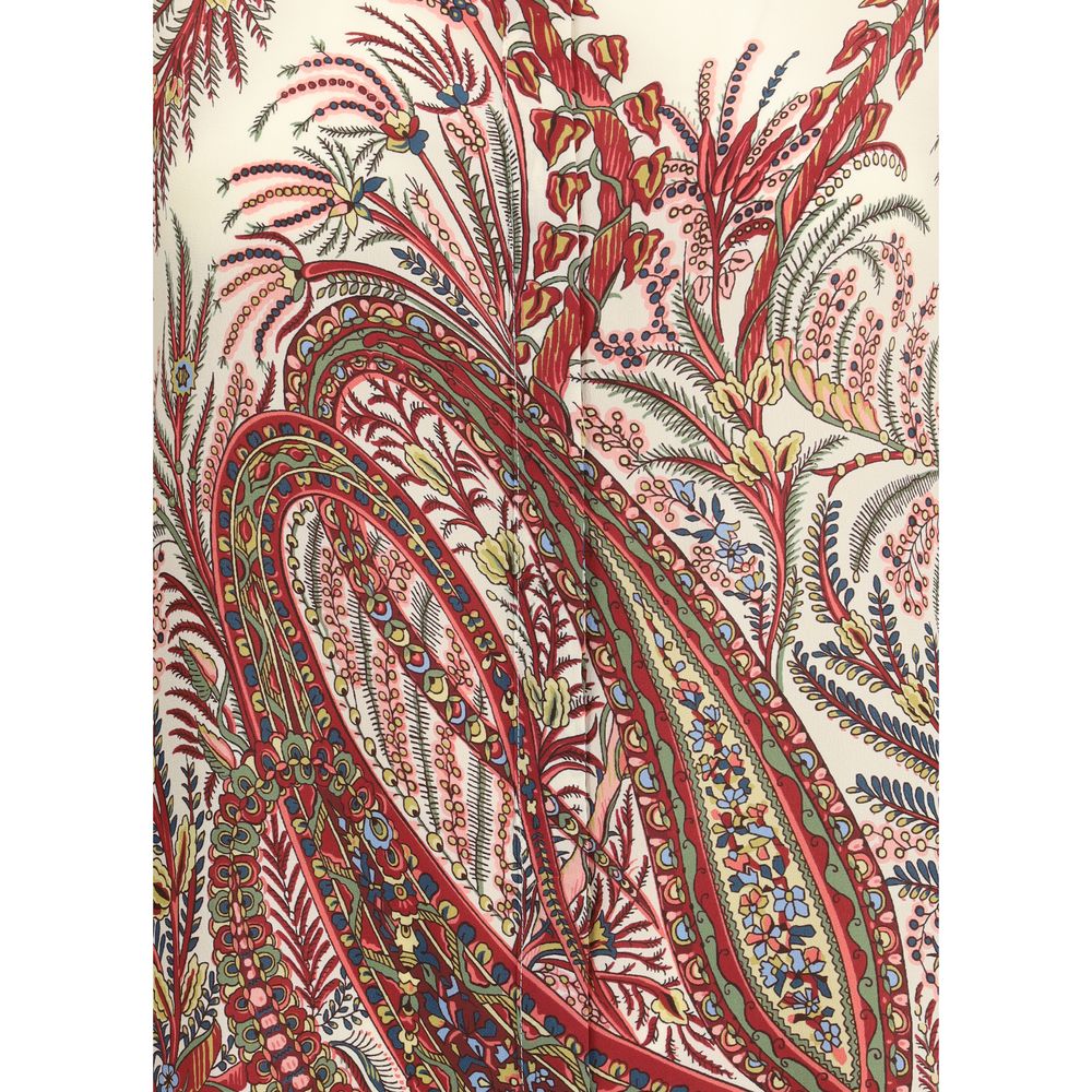 Etro Multicolor Silk Pattern Shirt Etro