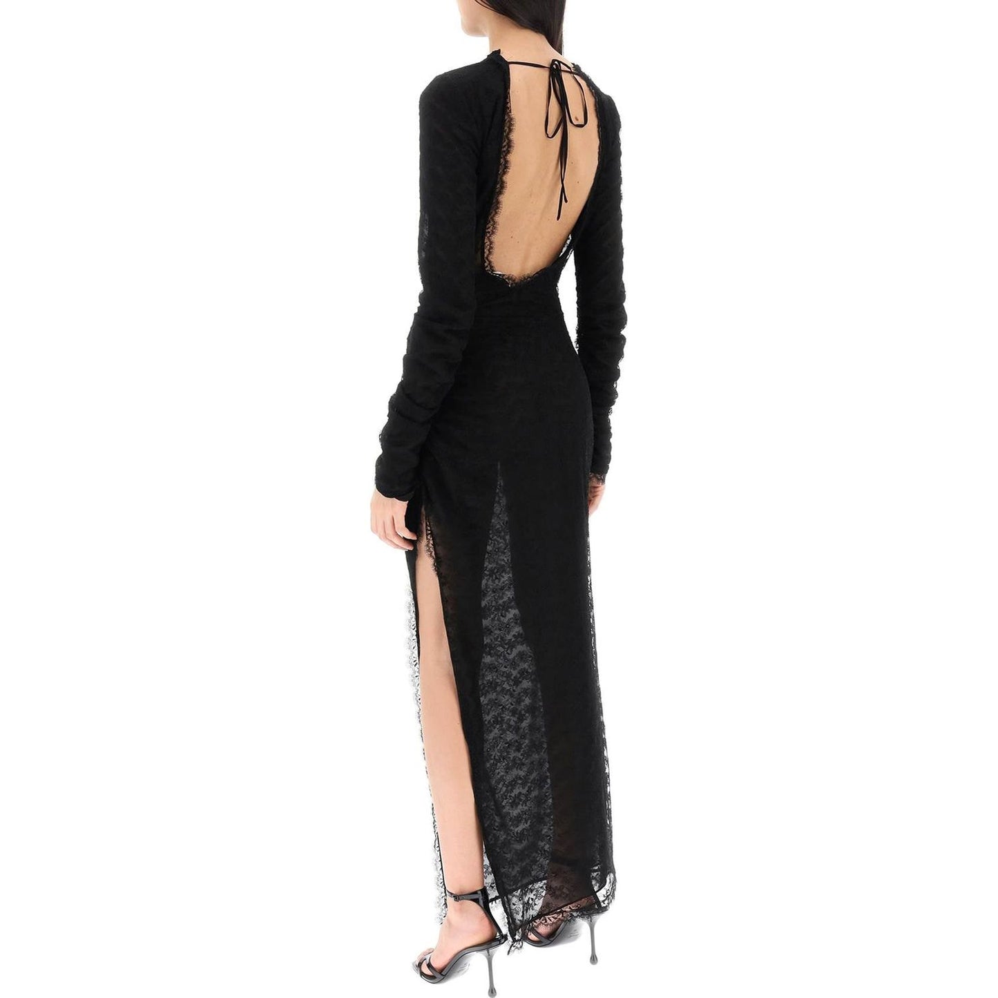 Alessandra Rich long lace gown Dresses Alessandra Rich