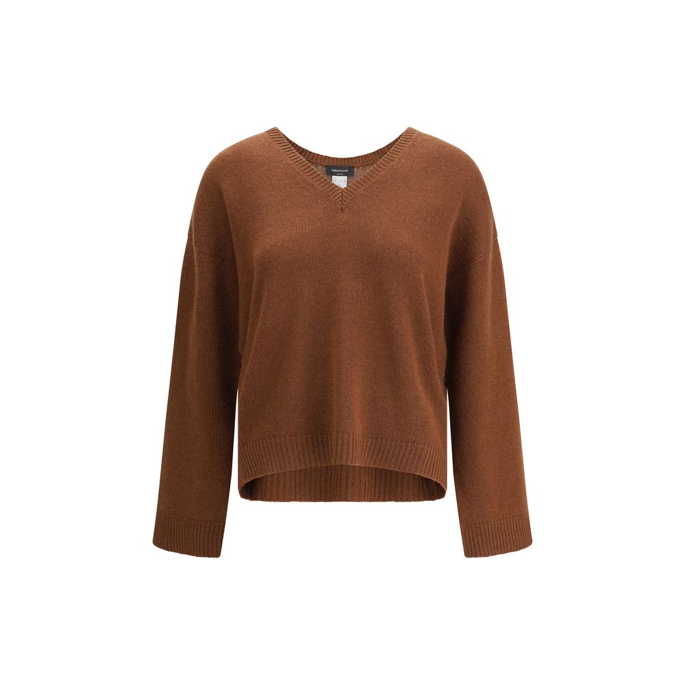 Fabiana Filippi Brown Cashmere Cashmere Sweater