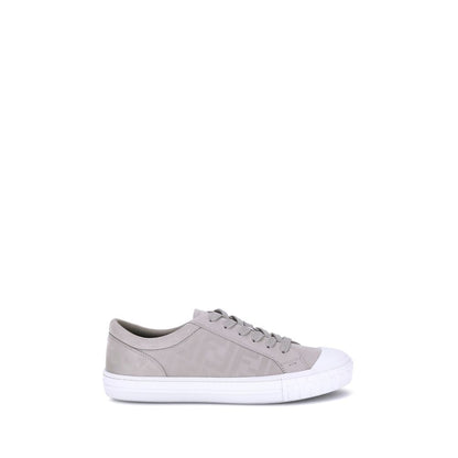 Fendi Beige Rubber Low Top Sneakers Fendi