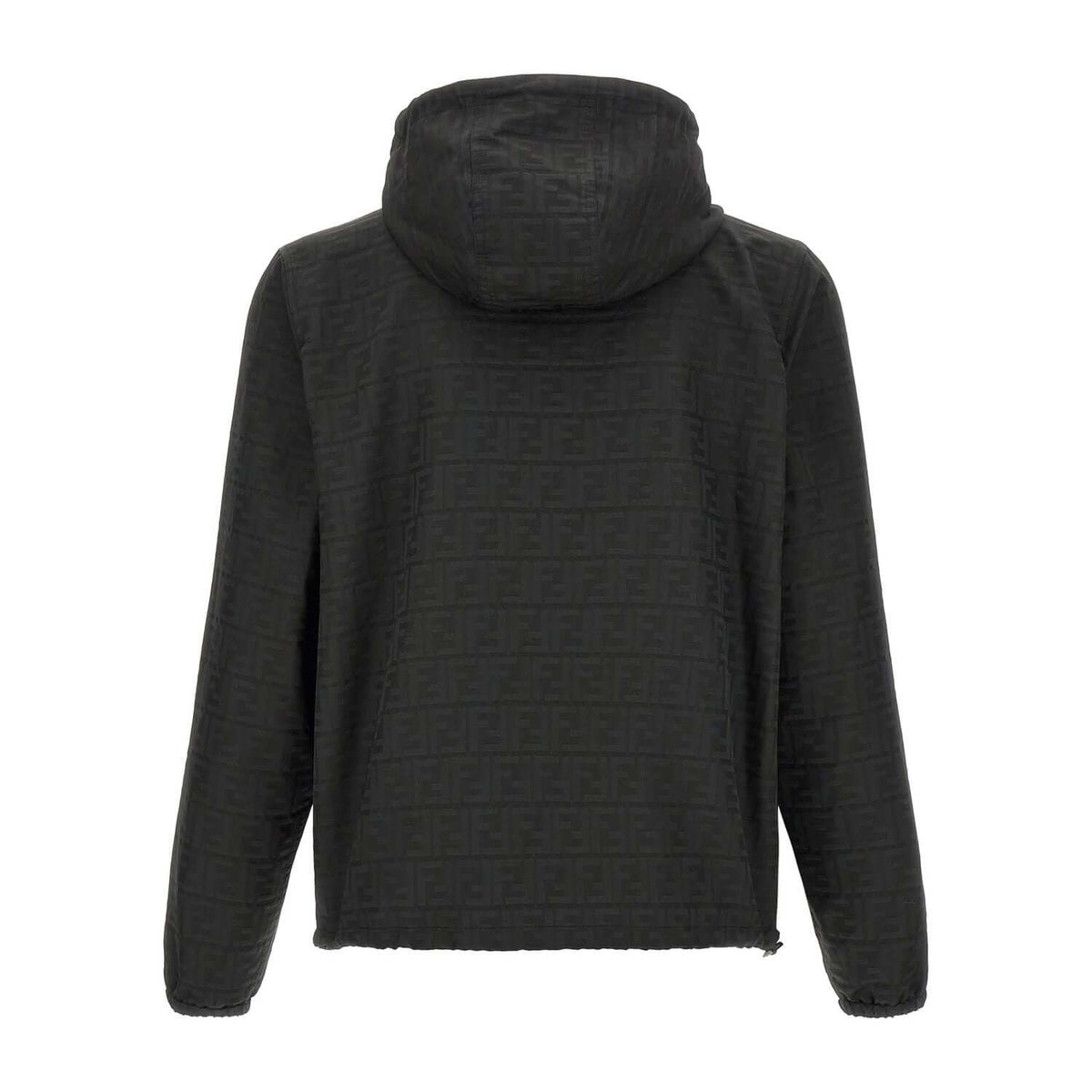 Fendi Black Polyester Shell Jacket