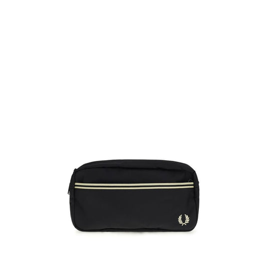 Fred Perry Black Recycled Polyamide Shoulder Bag 1728,72470364320,Bags,Black,Fred Perry,Men,New with tags,Shoulder Bags - Bags