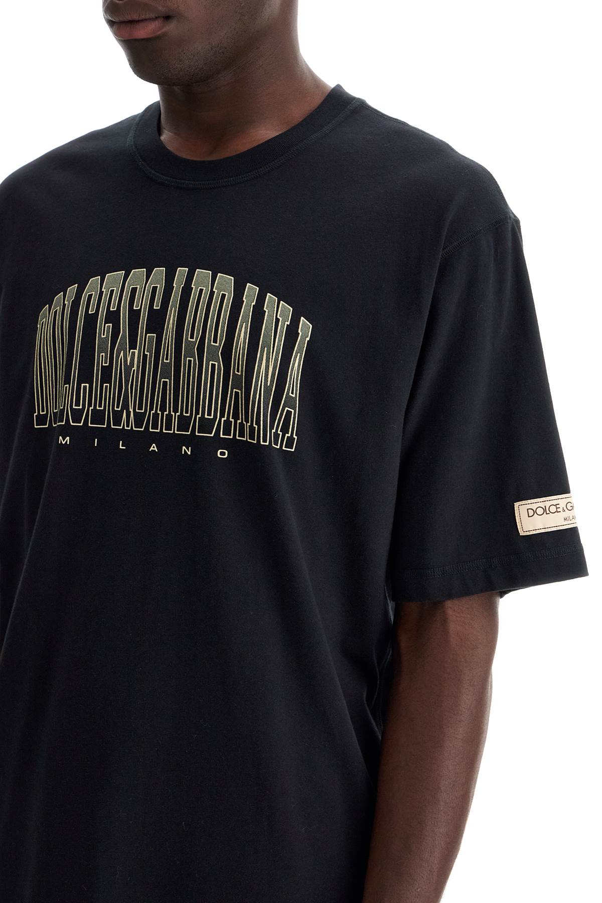 Dolce & Gabbana t-shirt with logo print Topwear Dolce & Gabbana