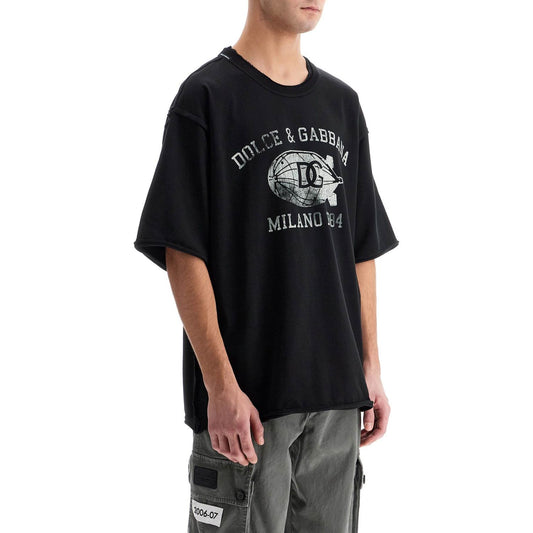 Dolce & Gabbana oversized printed t Topwear Dolce & Gabbana