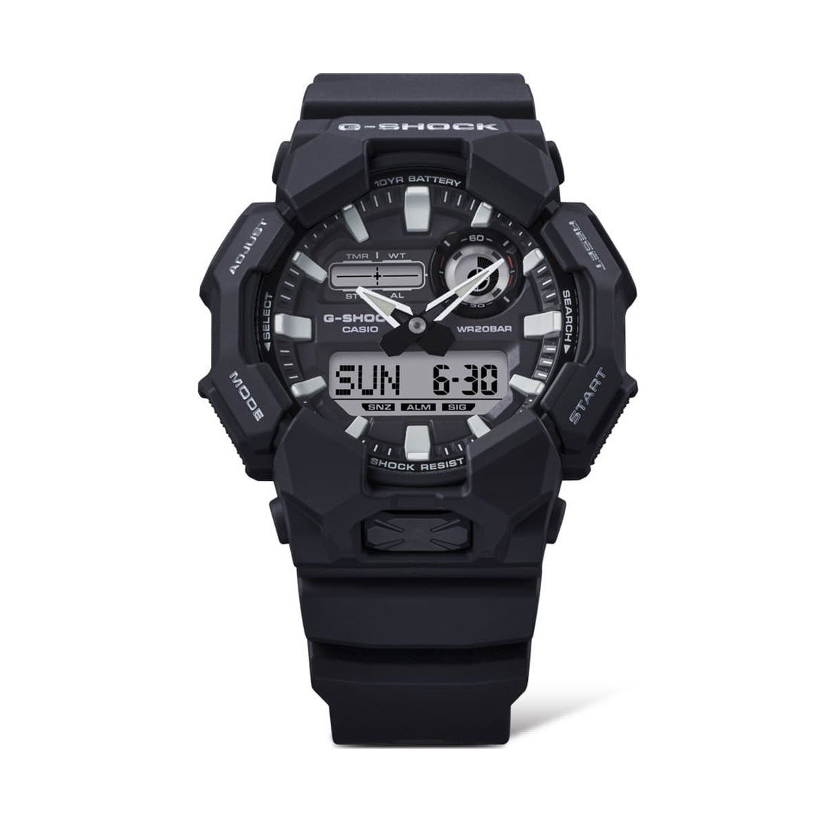 CASIO G-SHOCK Mod. NEW RUGGED BASIC Digital 10-Year Battery WATCHES