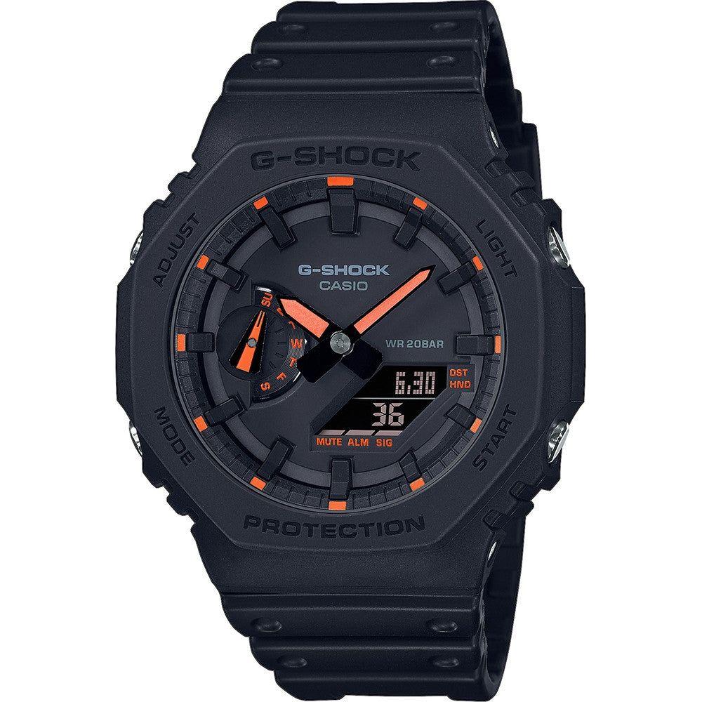 CASIO G-SHOCK Mod. OAK - Neon Orange Index WATCHES CASIO G-SHOCK