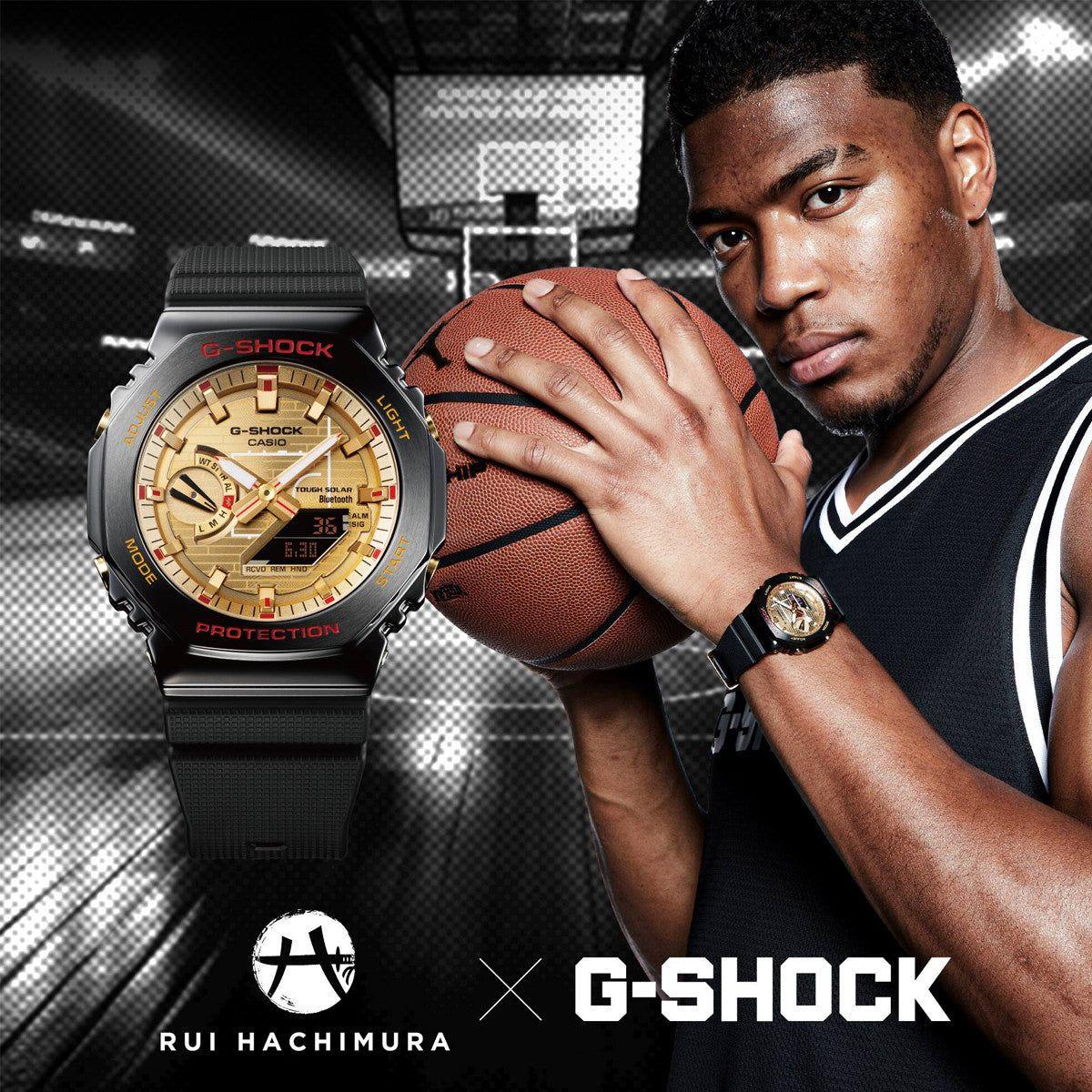 G-SHOCK Mod. OAK TOUGH SOLAR Bluetooth -  RUI HACHIMURA Limited Edition Special pack. WATCHES CASIO G-SHOCK