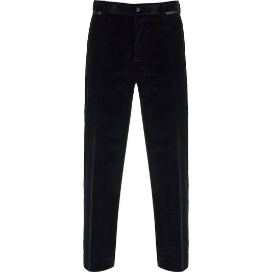 Dolce & Gabbana velvet tuxedo pants