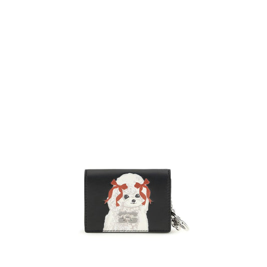Ganni Black Polyester Wallet 1728,72470364320,Accessories,Black,Ganni,New with tags,Wallets - Accessories,Wallets - Wallets - Accessories,Women