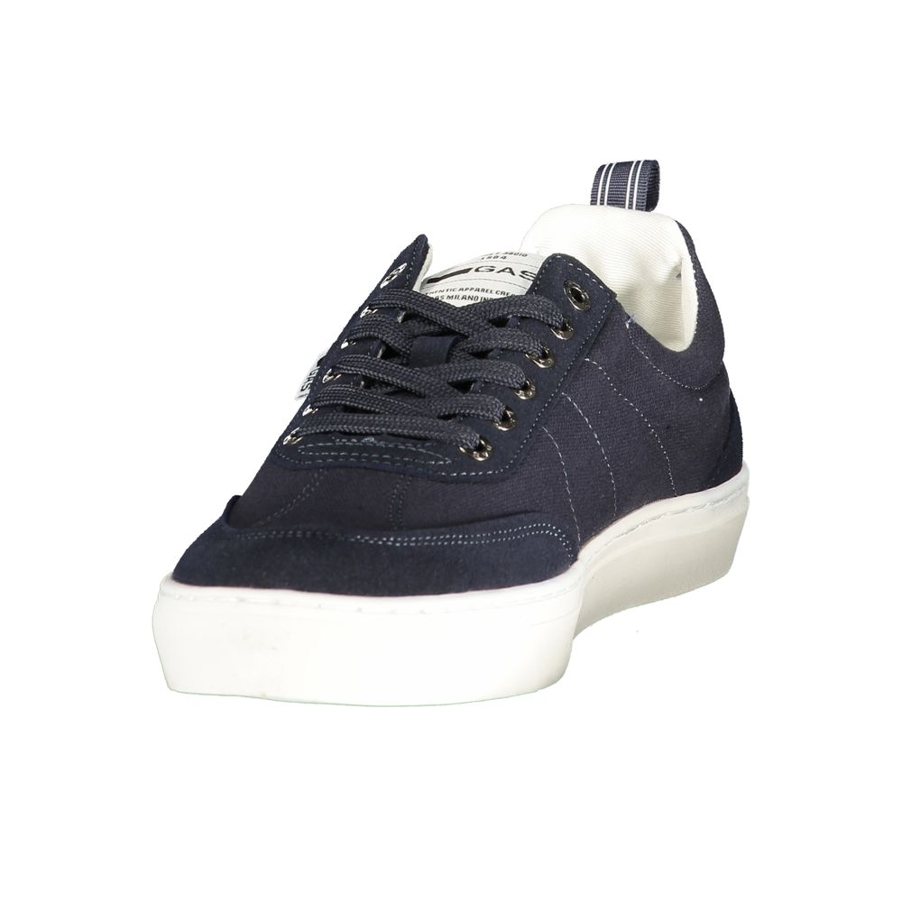 Gas Blu Polyurethane Men Sneaker 1728,67403481248,Athletic - Sneakers - Shoes,Blue,EU41/US8,EU42/US9,EU43/US10,EU44/US11,EU45/US12,Gas,Men,New with tags,Shoes,Sneakers - Shoes