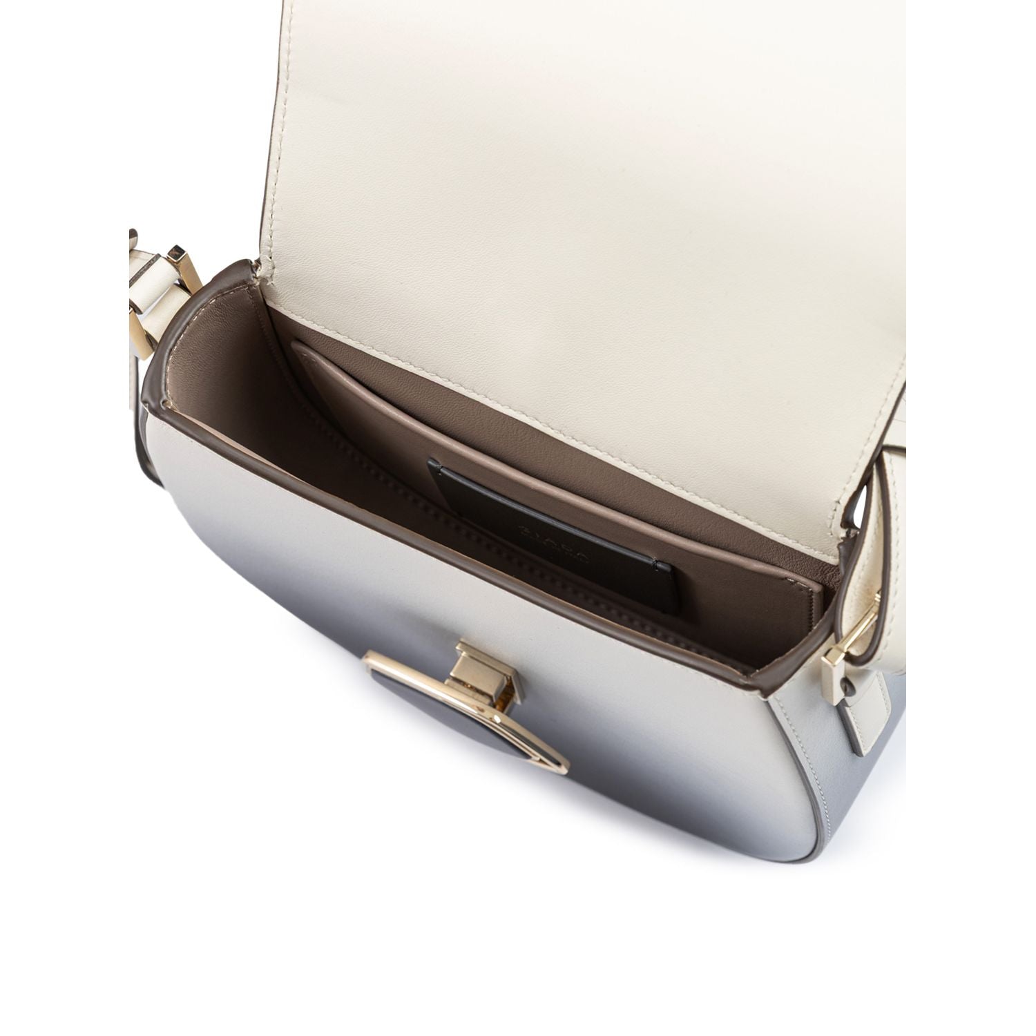 Giada Bicolour Leather Shoulder Bag