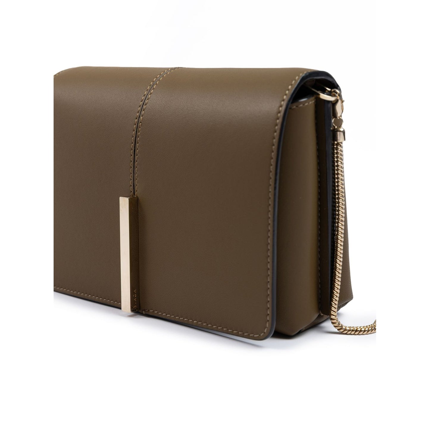 Giada Olive Green Leather Crossbody Bag Giada