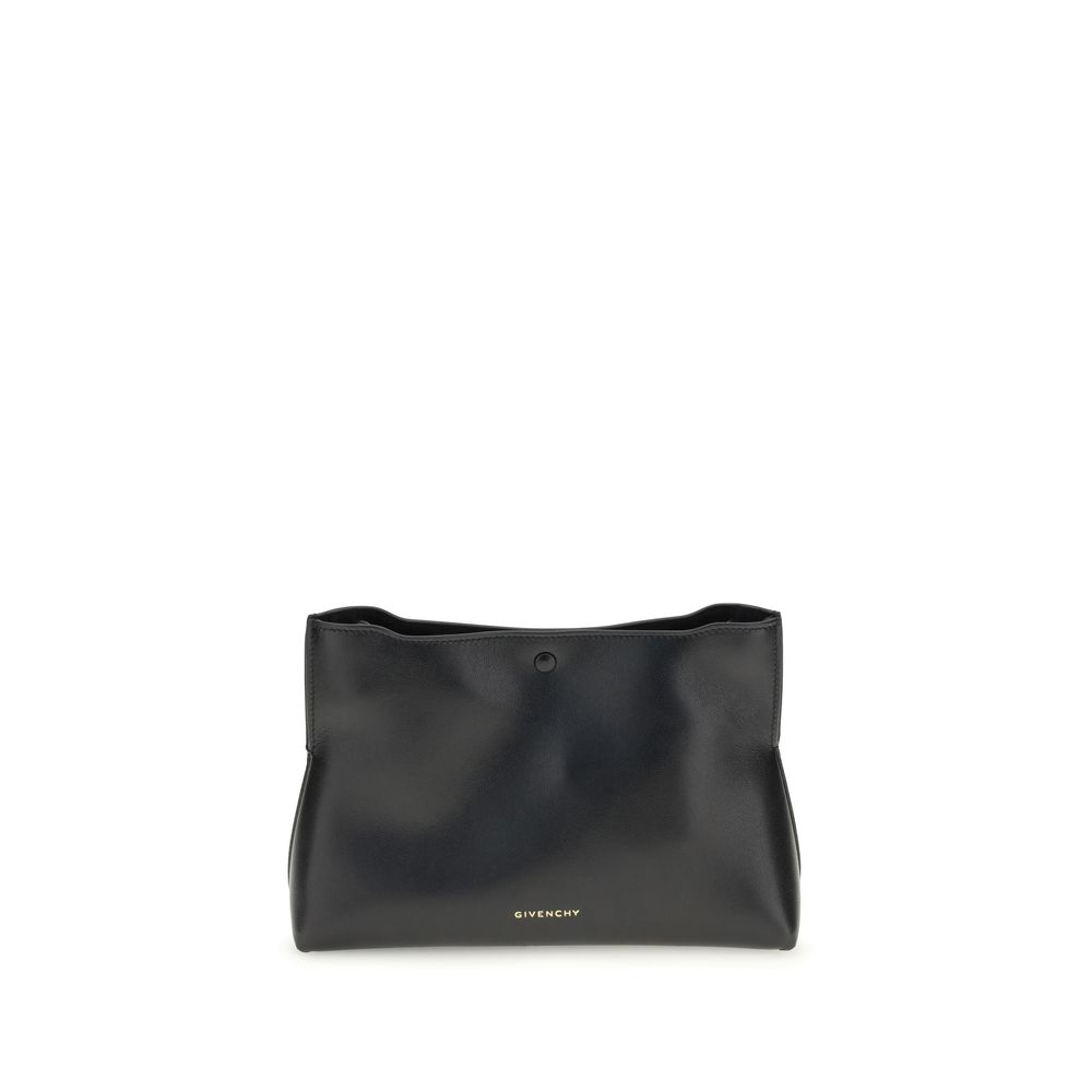 Givenchy Black Calf Leather Bos Taurus Clutch Bag Givenchy